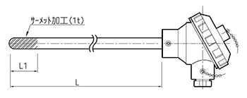 保護管表面処理加工