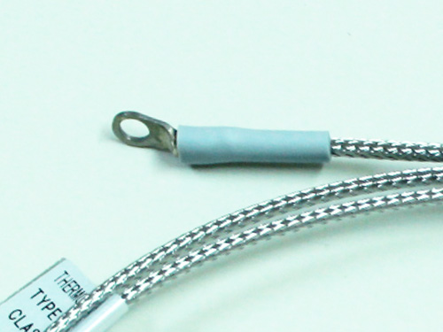 丸端子付表面形熱電対